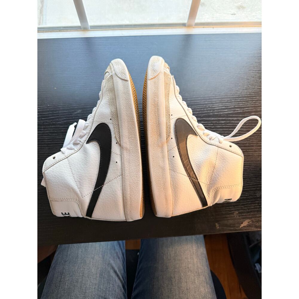 Nike Blazer Mid ’77 Vintage White High Top Sneakers Womens Size 6.5 DA4086-100 - Picture 11 of 11